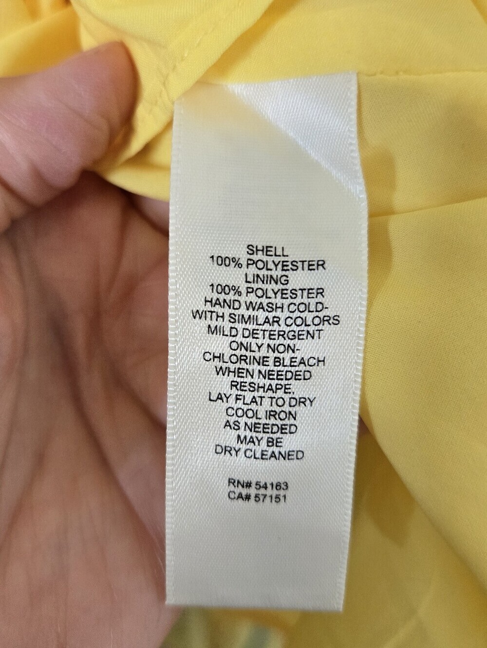 ELIZA J | NWT Yellow Pink Floral Halter Neck High Low Belted Dress Size 18 - Picture 12 of 13